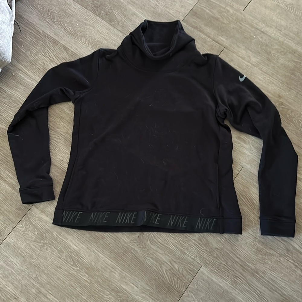 Nike fleece turtleneck sweatshirt